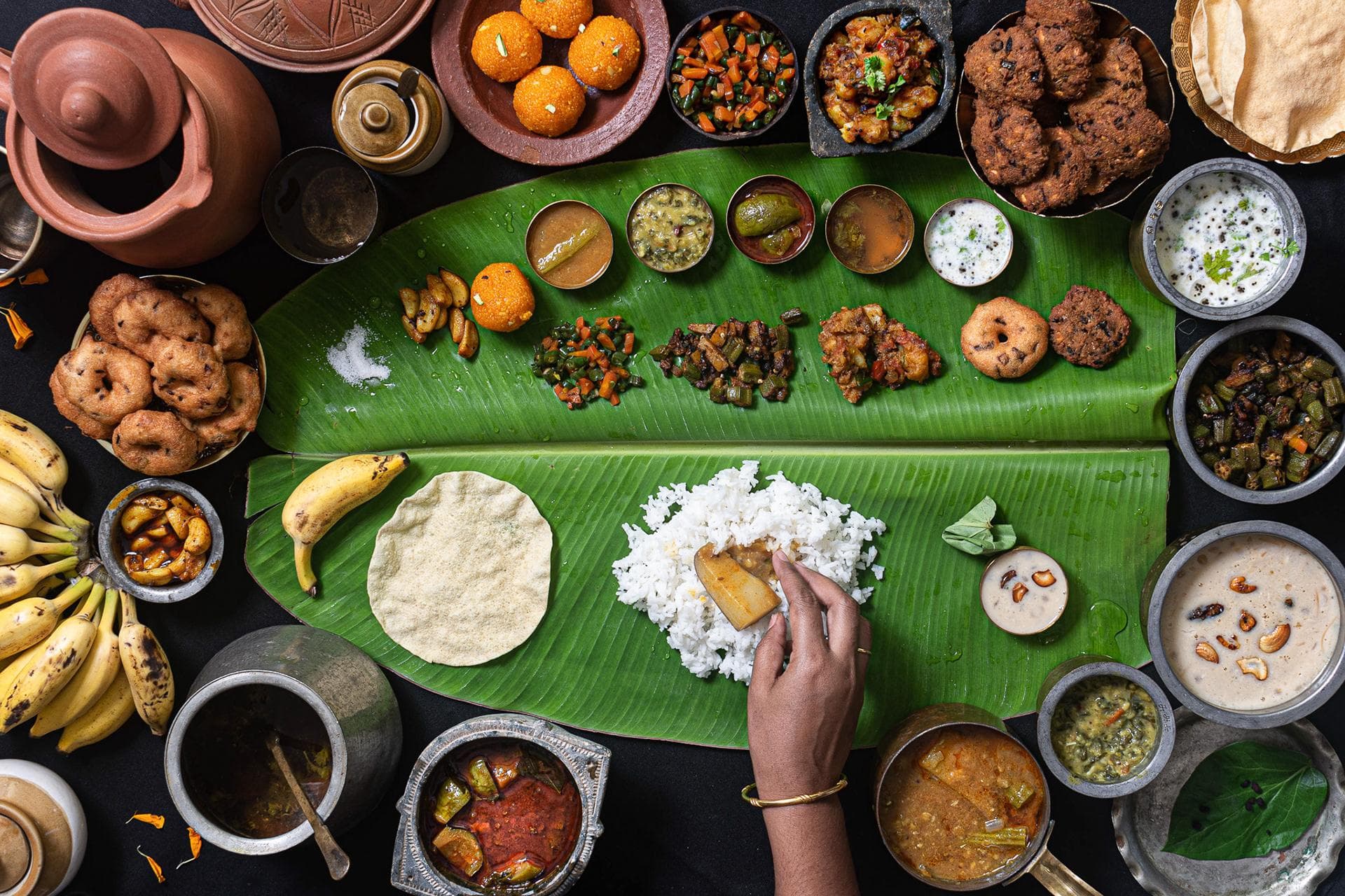 Homemade South Indian meal – Anvia Mess Home Kitchen
