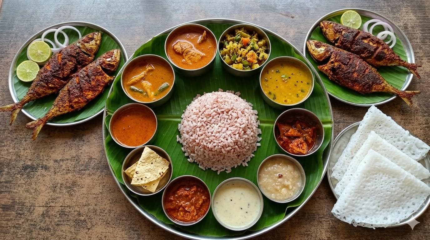 Premium Fish Thali – Anvia MESS signature dish